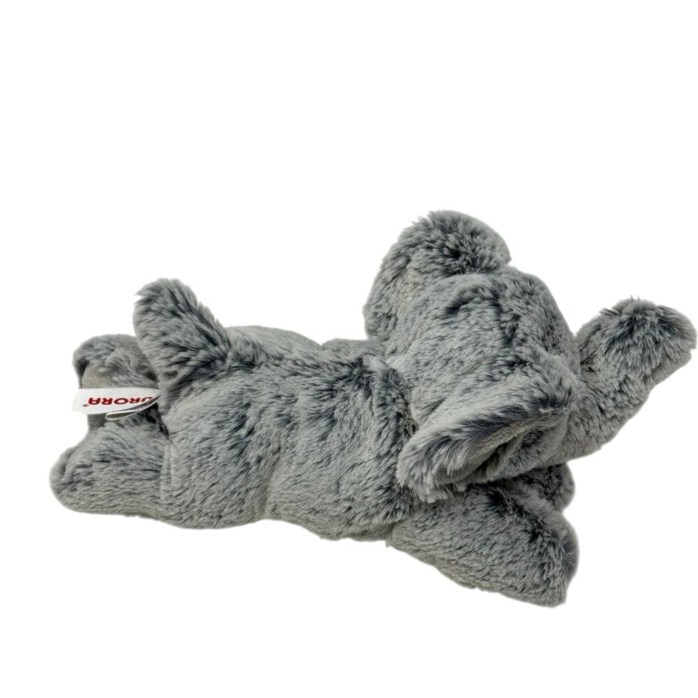 Aurora Gray Elephant Plush Stuffed Animal Soft Mini Toy Beanbag Pellets Cute